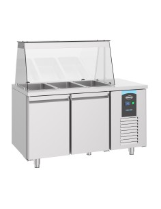 SALADETTE 2 PORTES 3x 1/1GN RÉCIPIENT 2