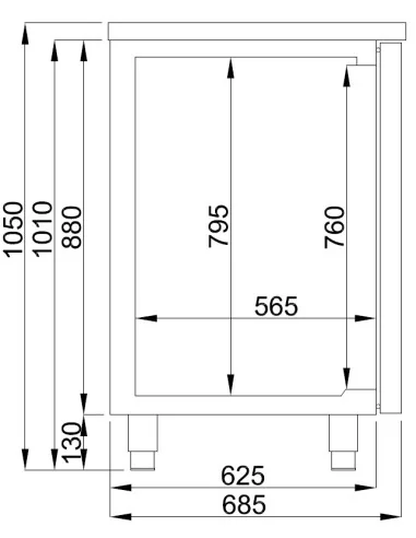 REFROIDISSEUR DE BIÈRE 3 PORTES 2R
