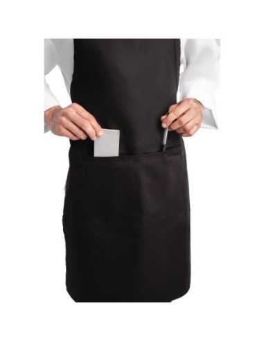 Tablier bavette Chef Works noir