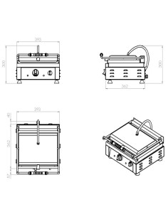 GRILLE DE CONTACT PANINI LISSE 2