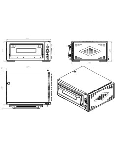 ELEC. FOUR À PIZZA MONO 1 X 4 2