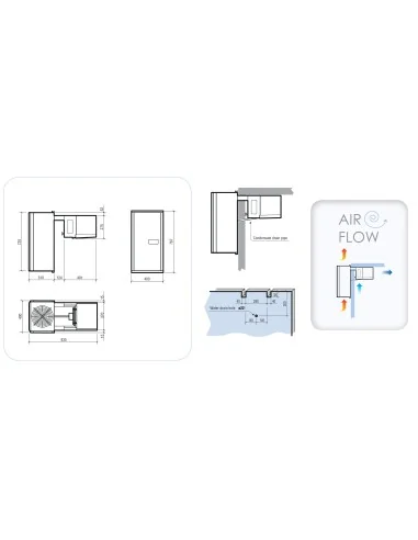UNITÉ DE RÉFROIDISSEMENT TYPE POSITIF 6-10,4 M3...