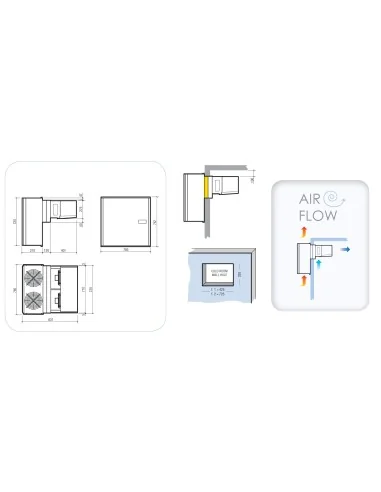 UNITÉ DE RÉFROIDISSEMENT TYPE POSITIF 14,5-22,5 M3