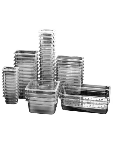 GN RÉCIPIENT POLYCARBONATE 1/6GN-150MM