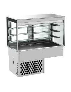 DROP-IN VITRINE CUBIQUE RÉFRIGÉRÉE - ROLL-UP 3/1