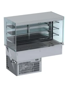 DROP-IN VITRINE CUBIQUE RÉFRIGÉRÉE MODELE MURAL - ROLL-UP...