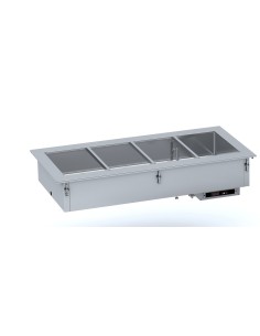 DROP-IN BAIN-MARIE 2/1 - REMPLISSAGE D’EAU AUTOMATIQUE