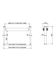 PRÉSENTOIR AVEC ECLAIRAGE 5/1 2