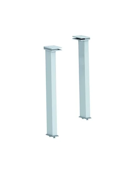 2 SUPPORTS POUR VERRE COURBÉ