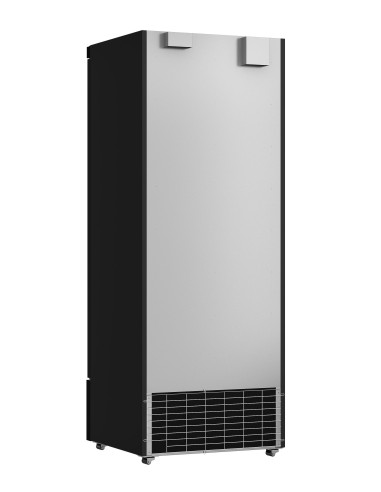 CONGÉLATEUR 1 PORTE EN VERRE NOIR JDE-600F BL