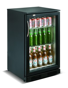 ARRIÈRE BAR RÉFRIGÉRÉE NOIR 1 PORTE