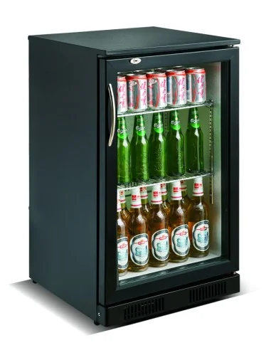 ARRIÈRE BAR RÉFRIGÉRÉE NOIR 1 PORTE