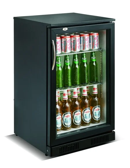 ARRIÈRE BAR RÉFRIGÉRÉE NOIR 1 PORTE