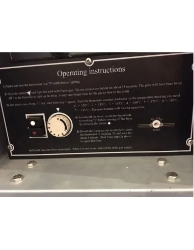 FRITEUSE PROPANE 1X21L