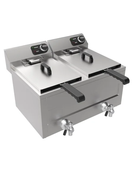 FRITEUSE POSABLE ÉLECTRIQUE 2X8L 2X3KW