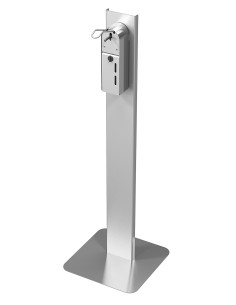 POLE DE DÉSINFECTION INCL. DISTRIBUTEUR AVEC COMMANDE COUDE
