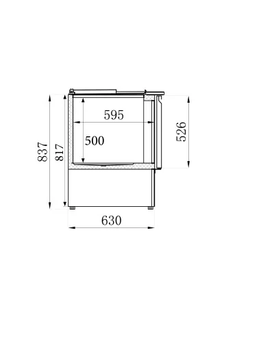 SALADETTE RÉFRIGÉRÉE 3 PORTES
