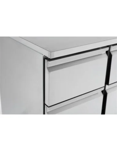 TABLE RÉFRIGÉRÉE 4 TIROIRS