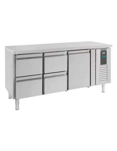 700 TABLE RÉFRIGÉRÉE 1 PORTE ET 4 TIROIRS