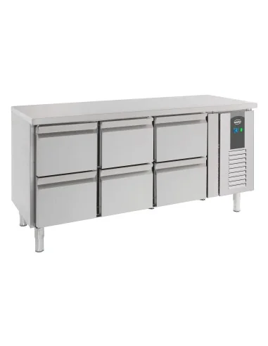700 TABLE RÉFRIGÉRÉE 6 TIROIRS