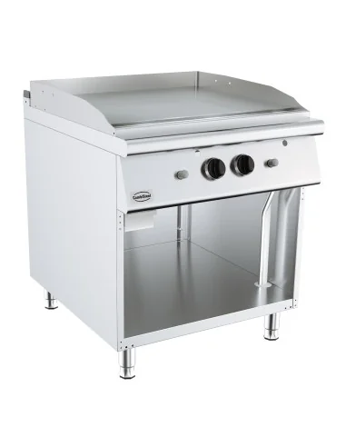 BASE 900 PLAQUES GRILL A GAZ CHROME