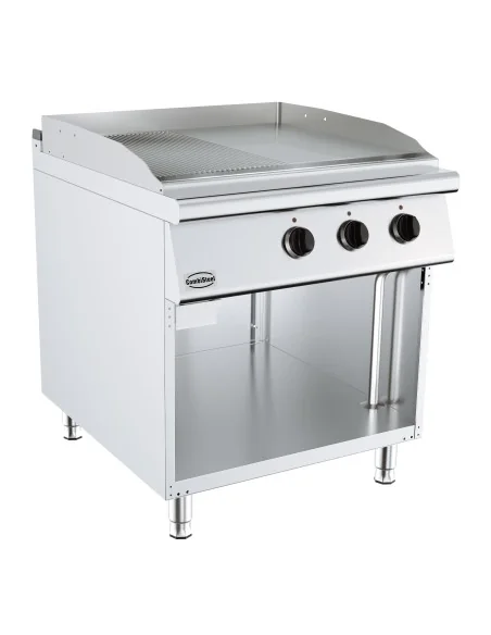 BASE 900 PLAQUE GRILL ÉLECTRIQUE RAINURÉ/LISSE