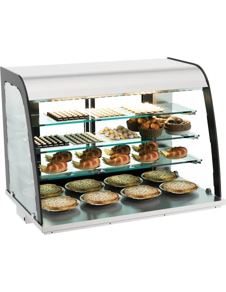 DROP-IN VITRINE NEUTRE 140L OUVERT
