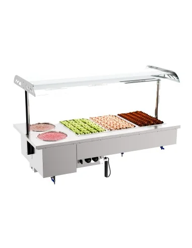 DROP-IN BAIN-MARIE AVEC BOLS 3/1