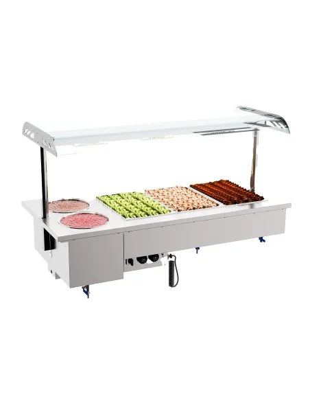 DROP-IN BAIN-MARIE AVEC BOLS 3/1