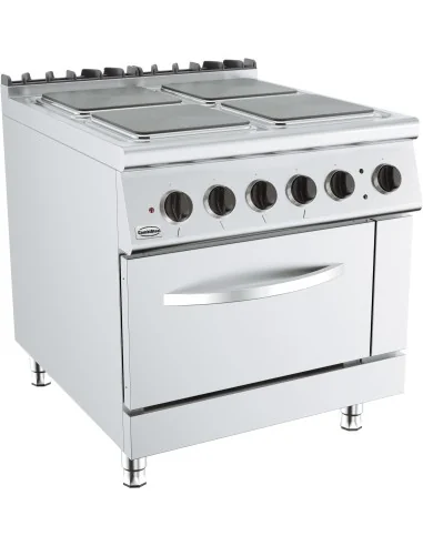 BASE 900 CUISINIERE ÉL. 4 PL. AVEC FOUR ÉL.