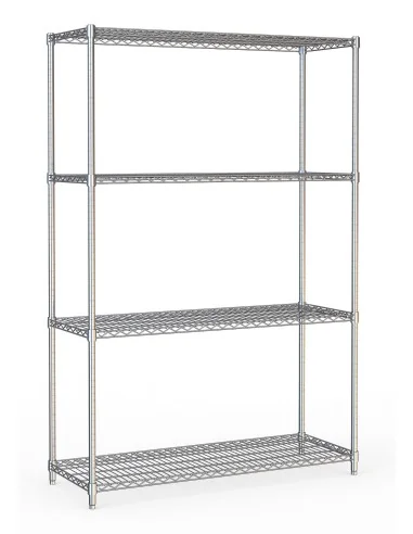 ÉTAGÈRES 4 LEVELS 1200 DÉMONTABLE