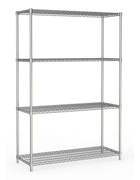 ÉTAGÈRES 4 LEVELS 1200 DÉMONTABLE