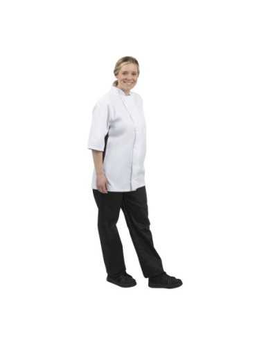 Veste de cuisine mixte Whites Nevada blanche M