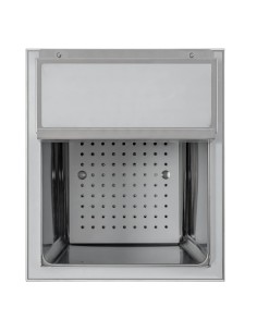 BAC À GLACE ENCASTRABLE EN ACIER INOXYDABLE 2