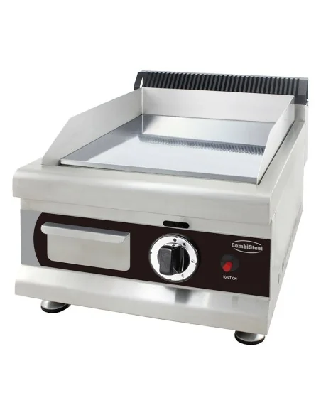 PLAQUE GRILLE À GAZ CHROME 400