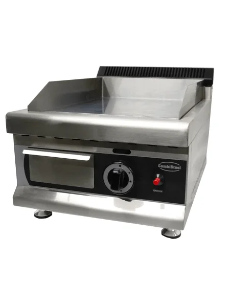 PLAQUE GRILLE À GAZ CHROME 400