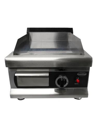 PLAQUE GRILLE À GAZ CHROME 400