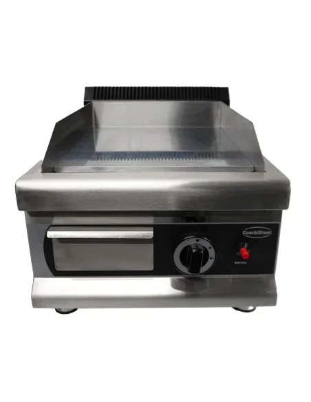 PLAQUE GRILLE À GAZ CHROME 400