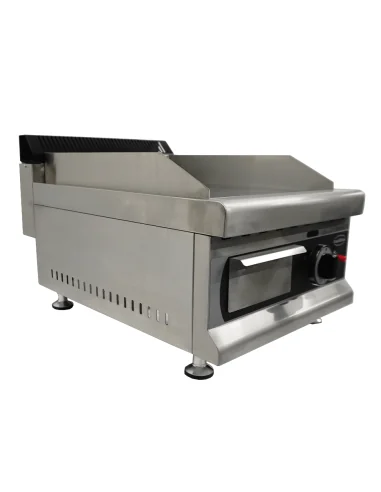 PLAQUE GRILLE À GAZ CHROME 400