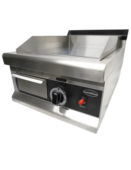 PLAQUE GRILLE À GAZ CHROME 400