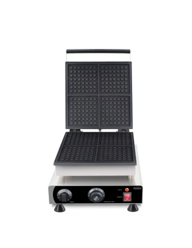 GAUFRIER 4PCS GAUFRES CARRÉES