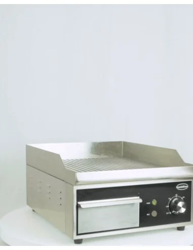 PLAQUE GRILLE ÉLECTRIQUE RAINURÉ