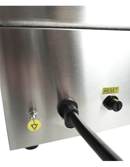 PLAQUE GRILLE ÉLECTRIQUE RAINURÉ