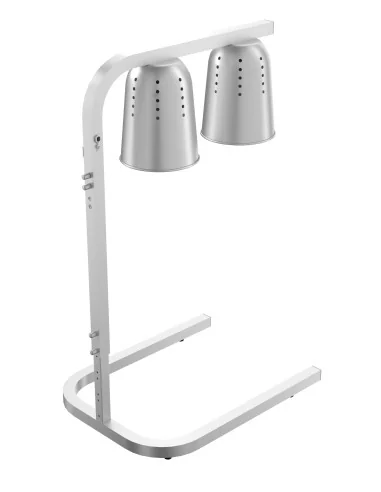 LAMPE CHAUFFANT ARGENT