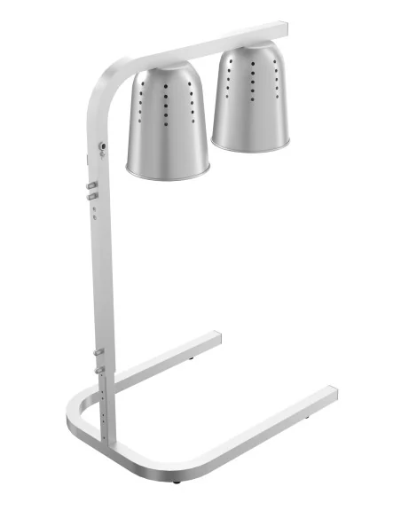 LAMPE CHAUFFANT ARGENT