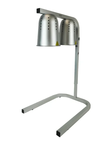 LAMPE CHAUFFANT ARGENT