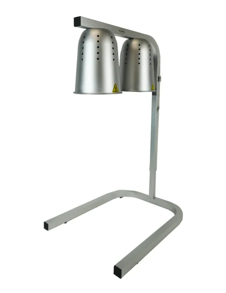 LAMPE CHAUFFANT ARGENT