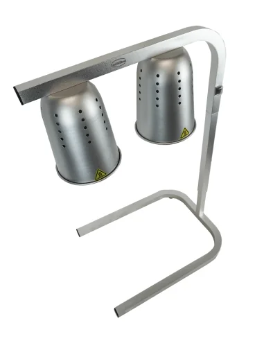 LAMPE CHAUFFANT ARGENT