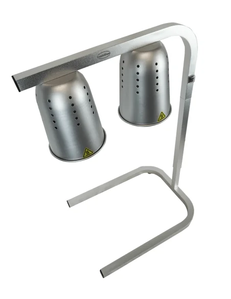 LAMPE CHAUFFANT ARGENT