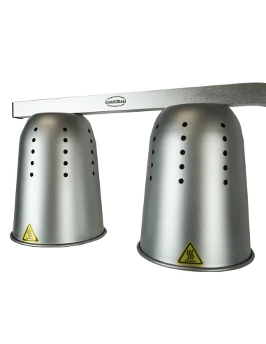 LAMPE CHAUFFANT ARGENT